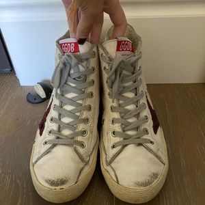 GOLDEN GOOSE FRANCY HIGH TOP SNEAKERS!